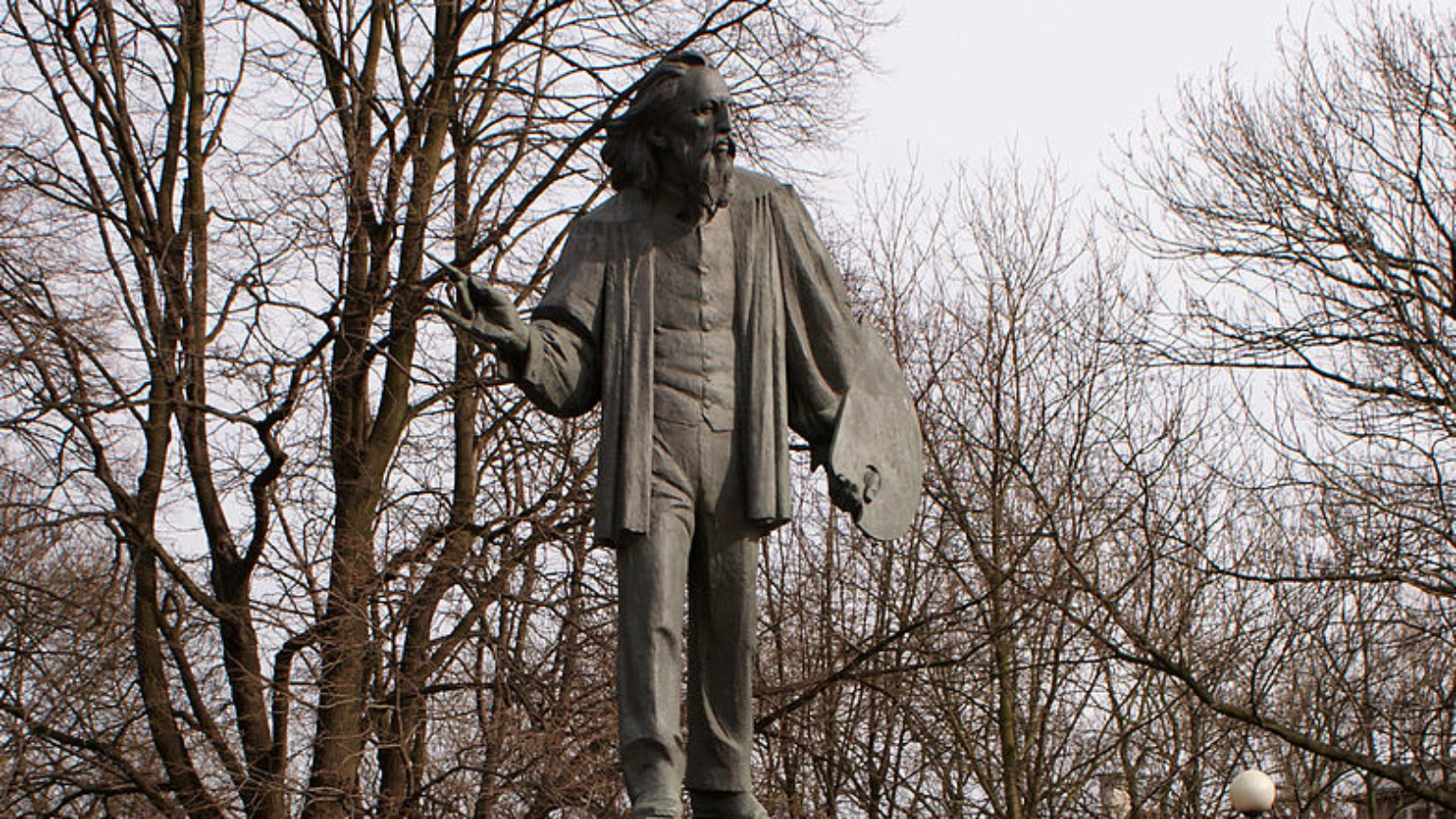 Zdjęcie dla kartki: Pomnik Jana Matejki przy Puławskiej