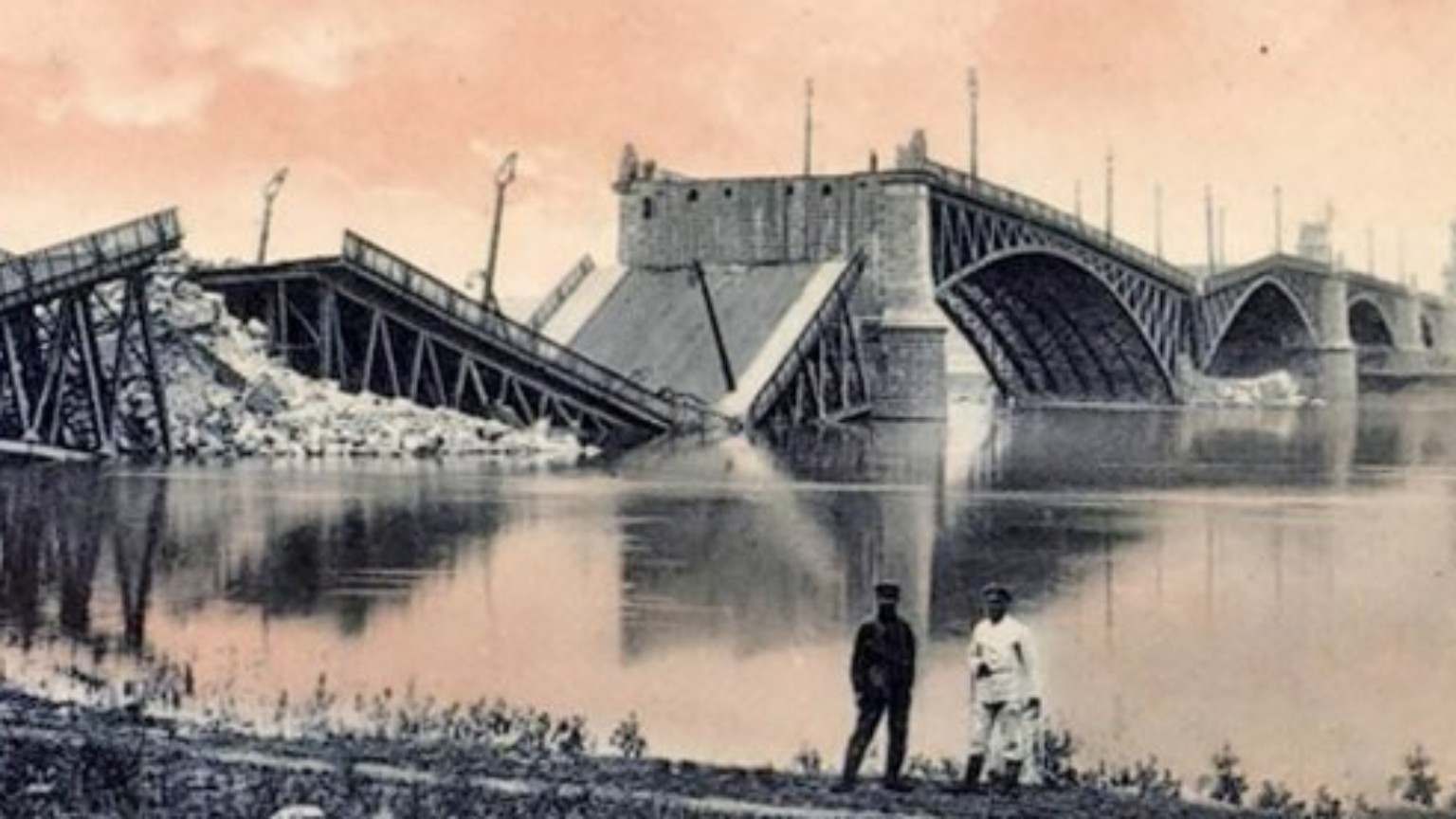 Blur dla zdjęcia do kartki: Wszystkie mosty wysadzone