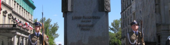 Zdjęcie do artykułu: Odsłonięcie pomnika Józefa Piłsudskiego na pl. Piłsudskiego