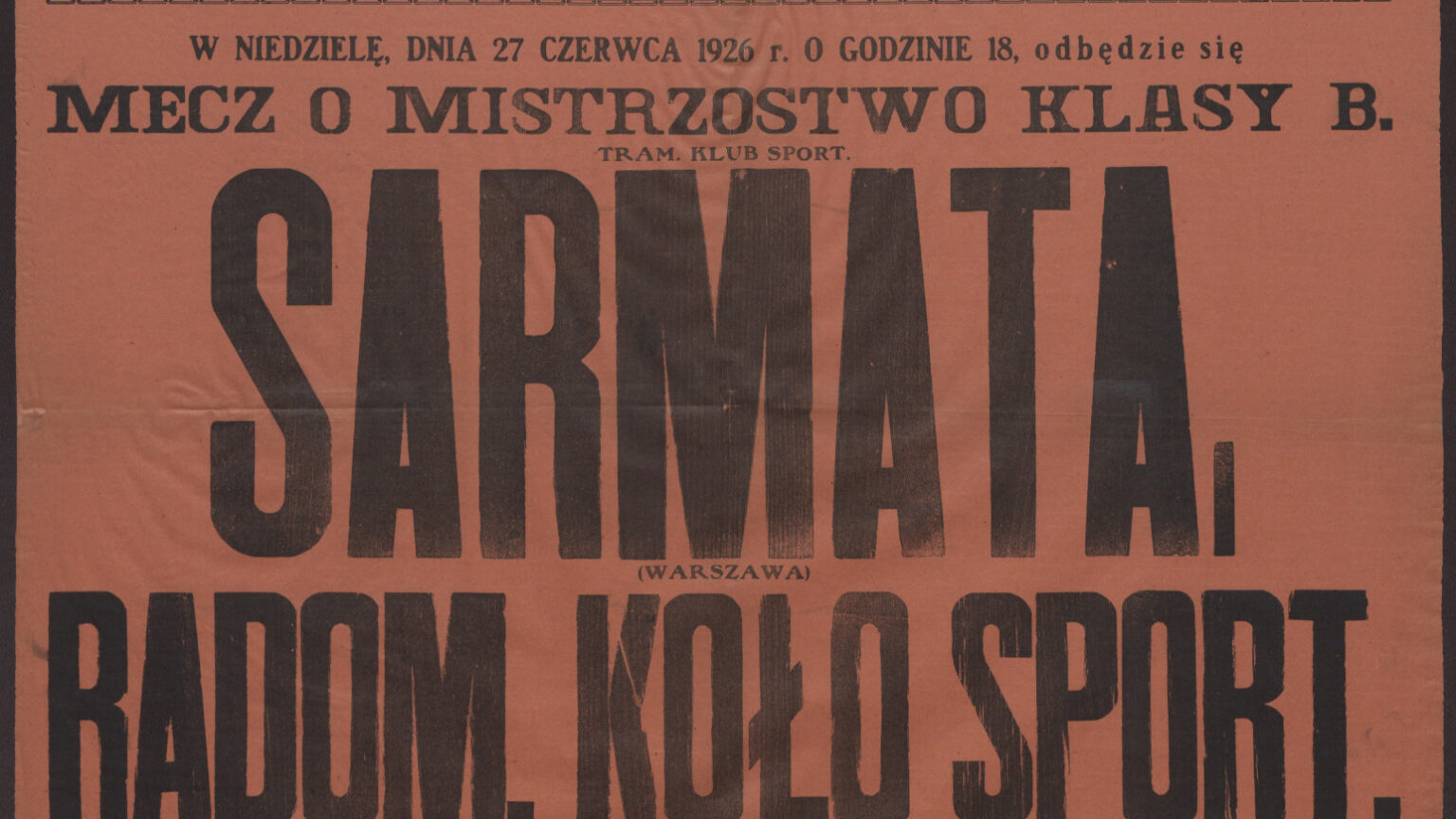Zdjęcie dla kartki: Rodzi się Sarmata